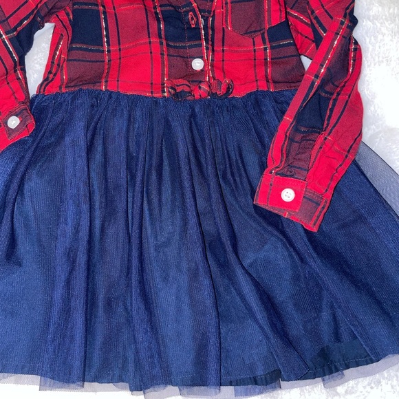 Toddler plaid dress size 2T - Picture 4 of 5